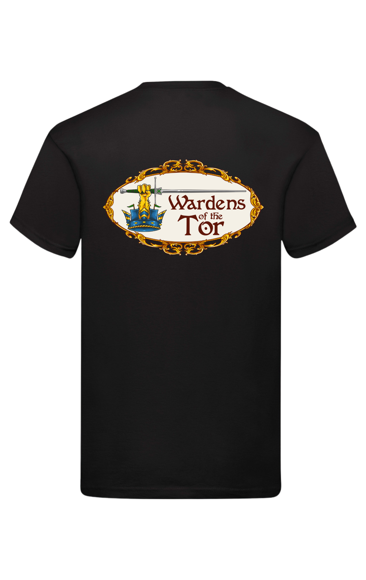 Wardens of the Tor Short Sleeve T shirt big back print and small front print