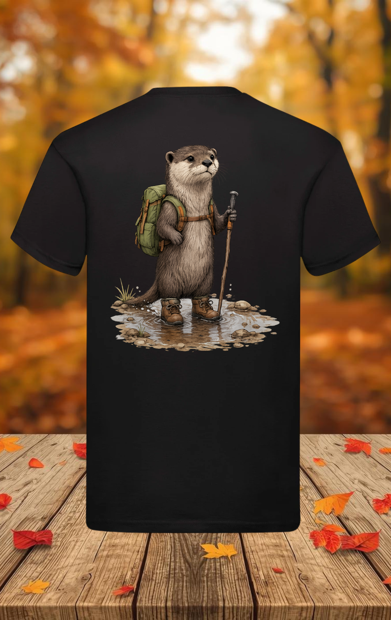 Hiking Otter Tee