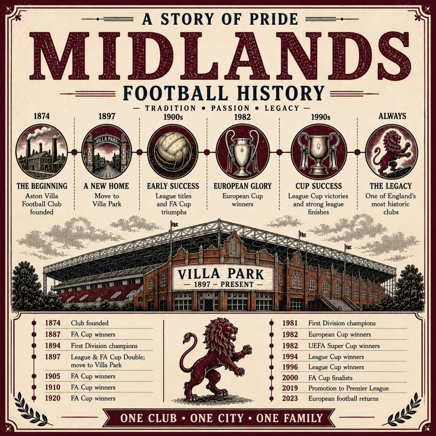 Vila Brief History Tea Towel