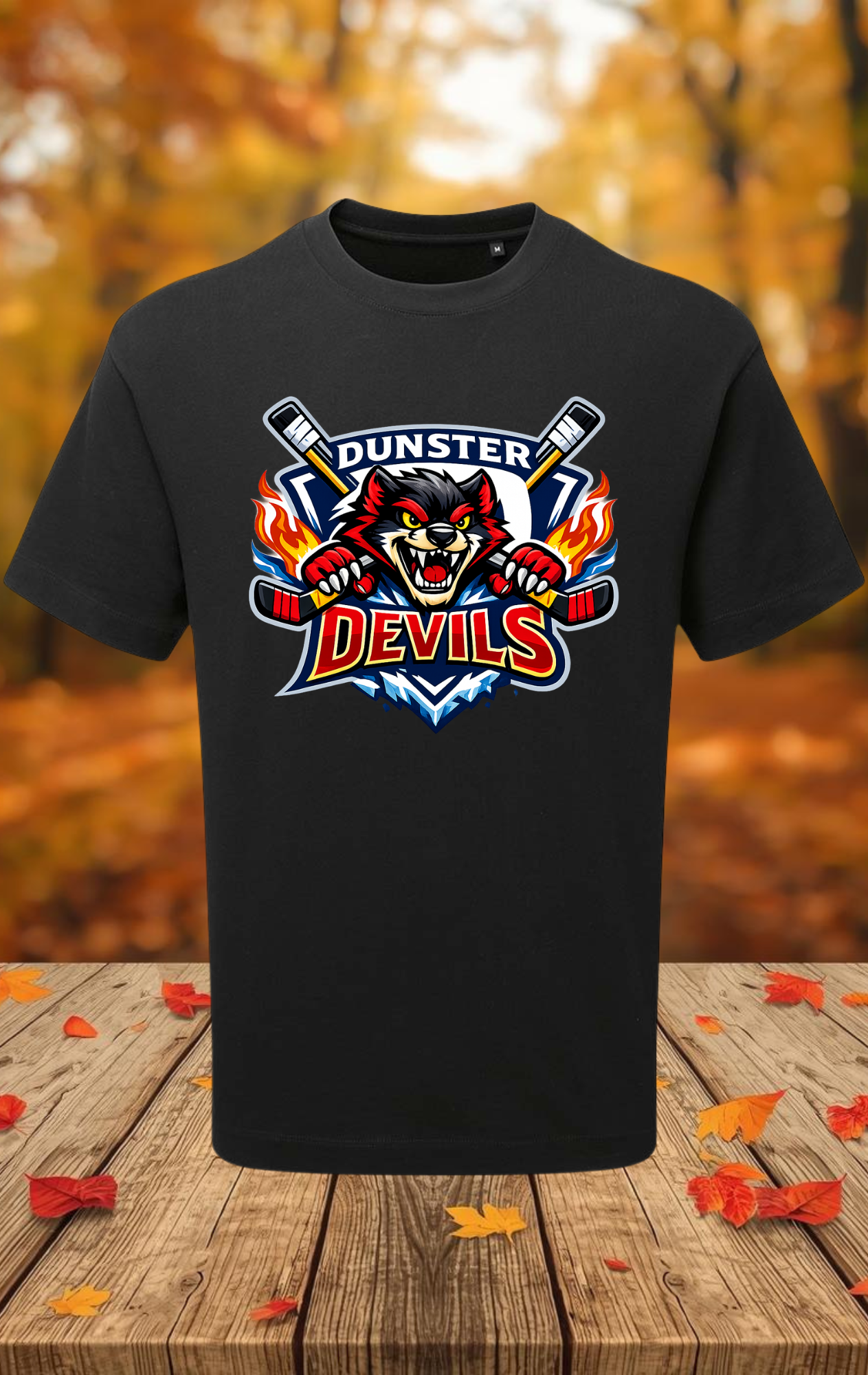 Dunster devils tee
