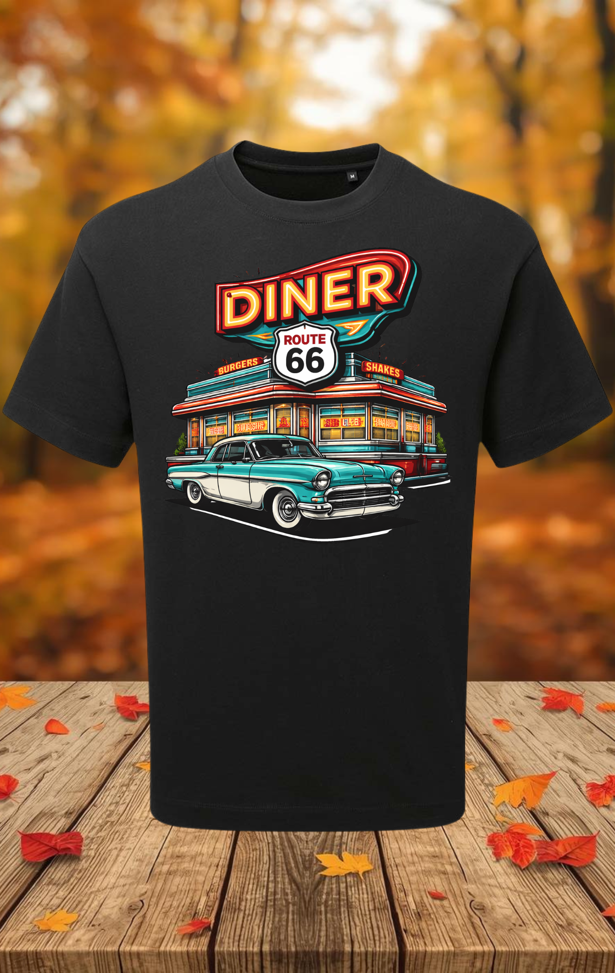Diner Route 66 Tee