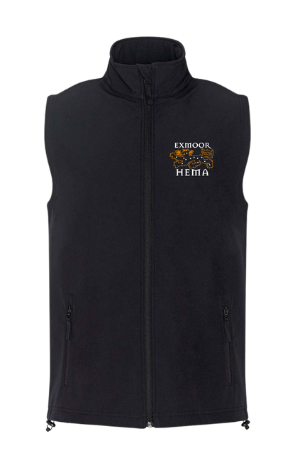 Men's Exmoor Hema Gilet in black RS232M