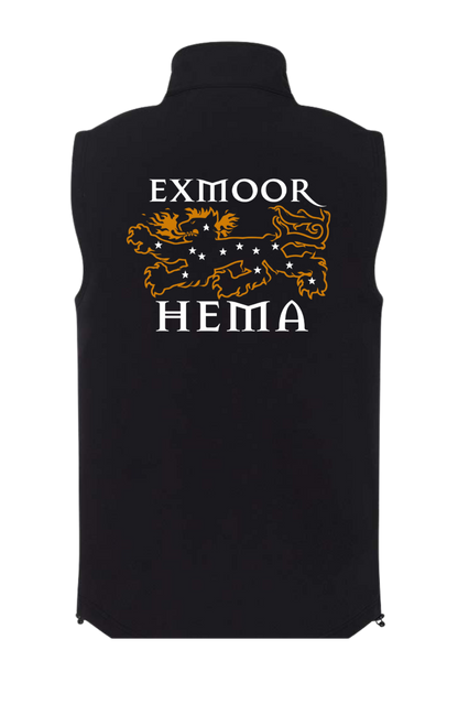 Men's Exmoor Hema Gilet in black RS232M