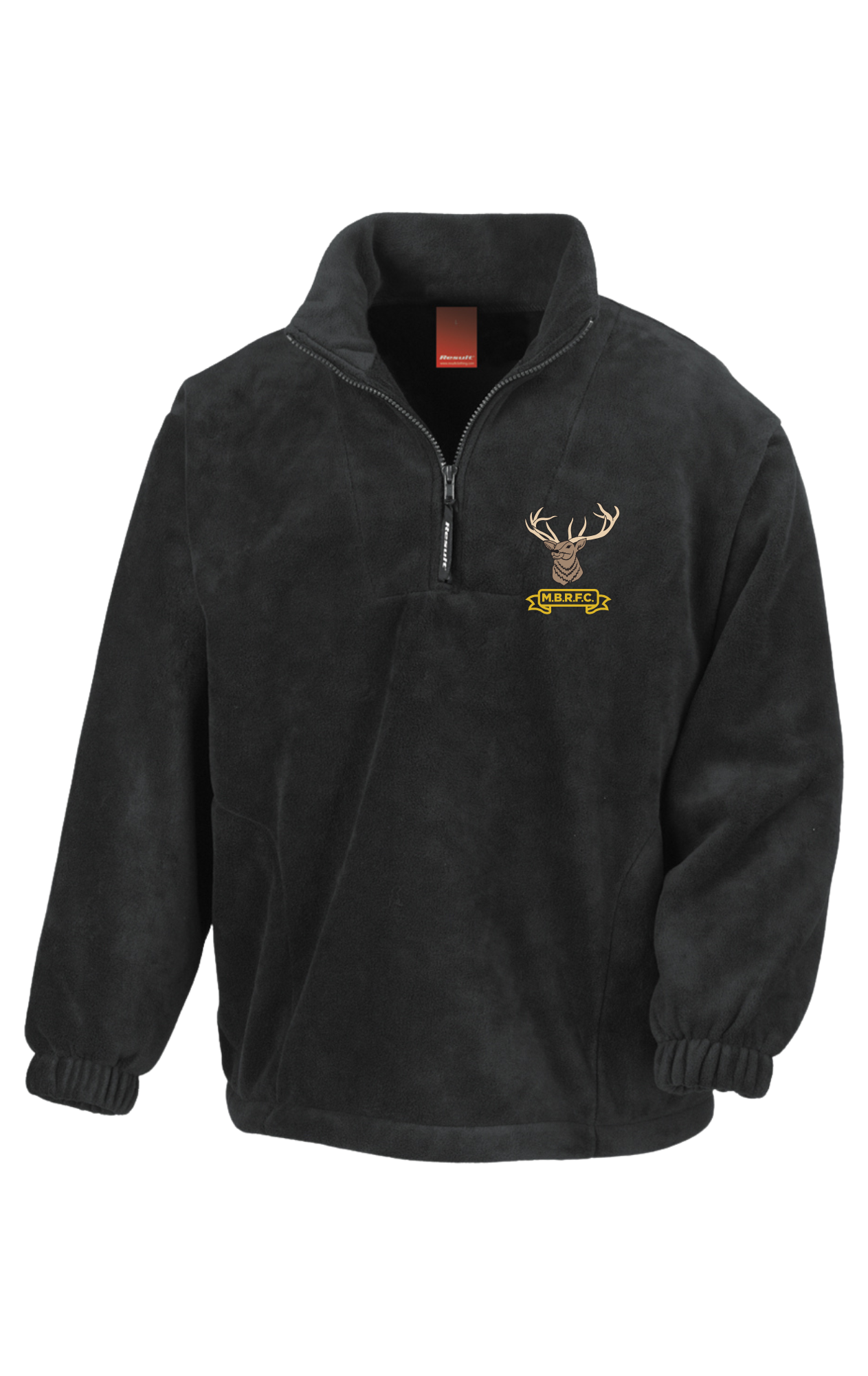 Adult 1/4 zip fleece With MBRFC logo embroidery