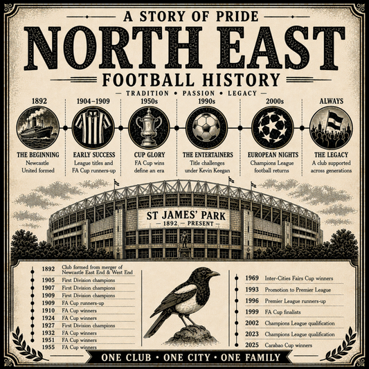 Newcastle A Brief History Tea Towel