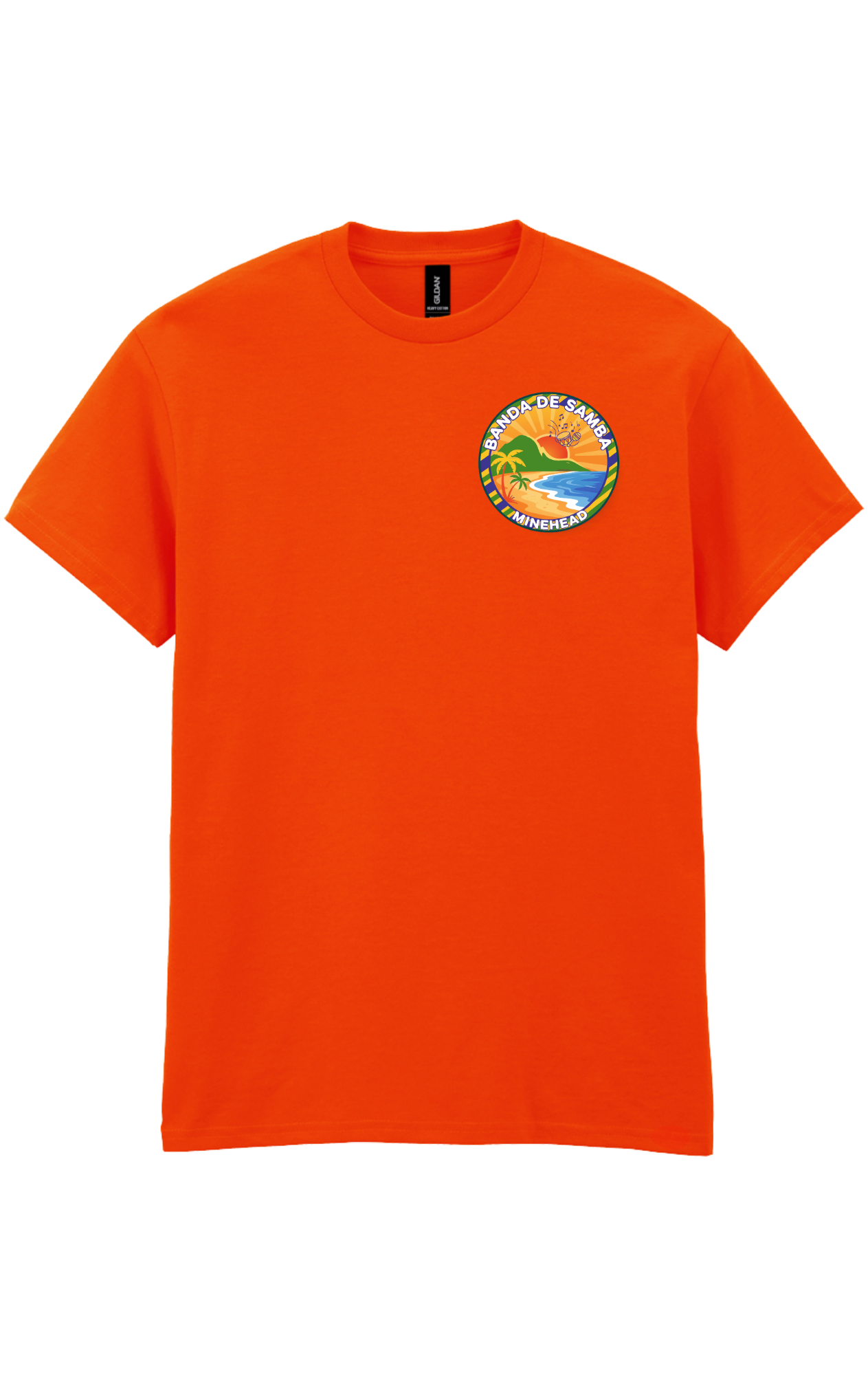 Minehead Samba short sleeve t shirt small front print big back print