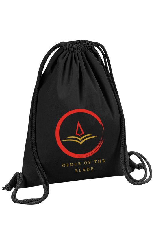 Order of the Blade organic cotton premium Gymsac