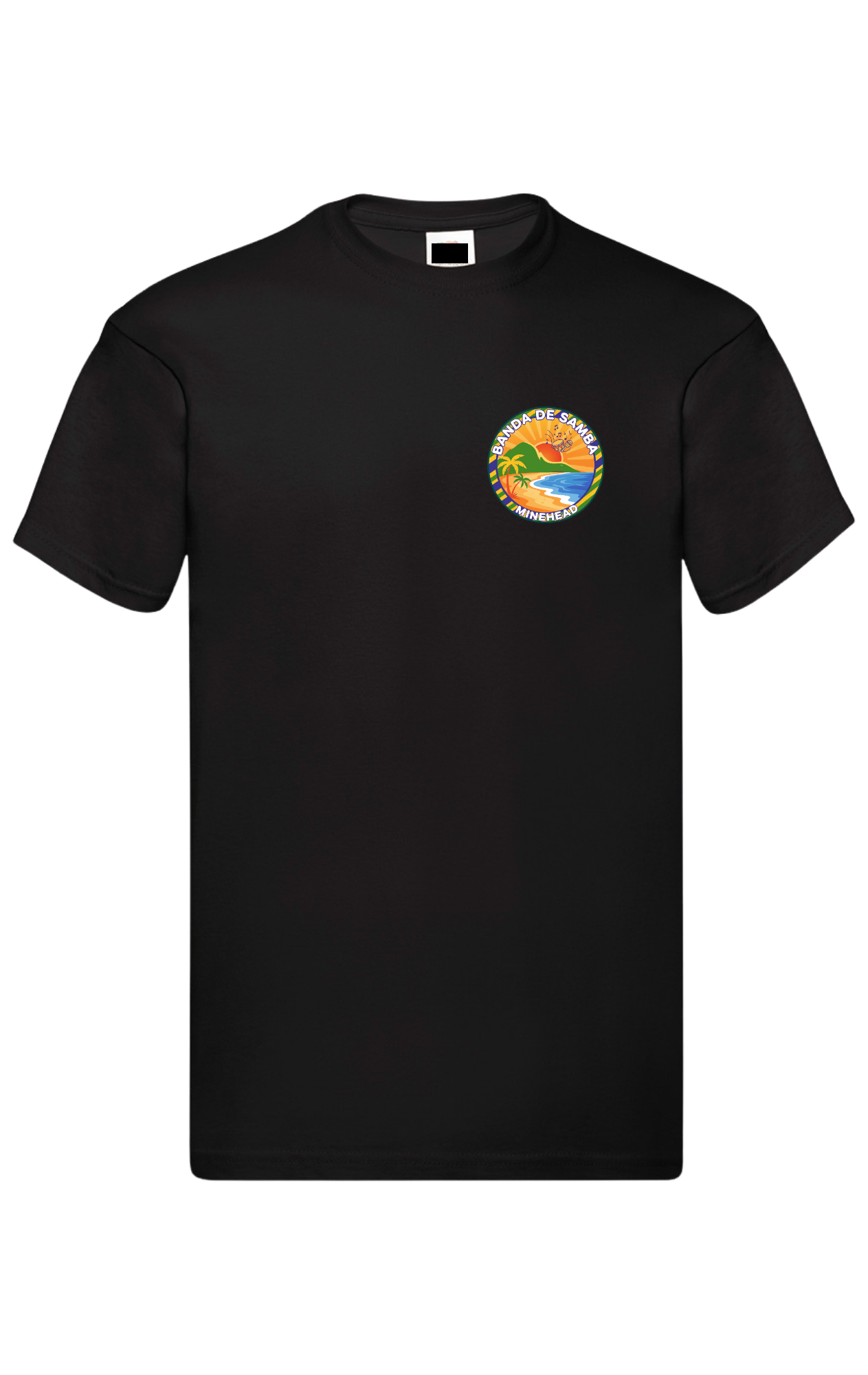 Minehead Samba short sleeve t shirt small front print big back print