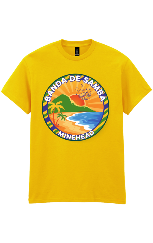 Minehead Samba short sleeve t shirt Daisy yellow