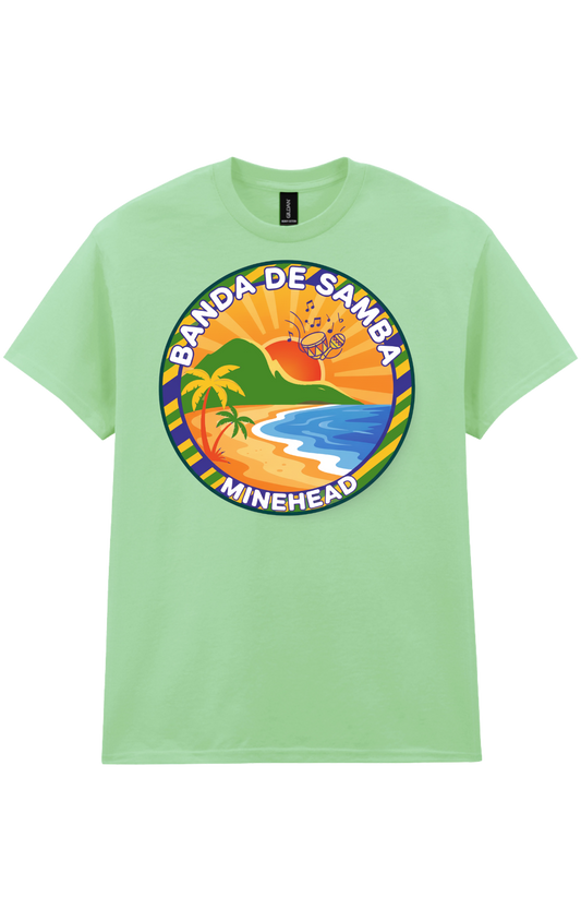 Minehead Samba short sleeve t shirt Mint green