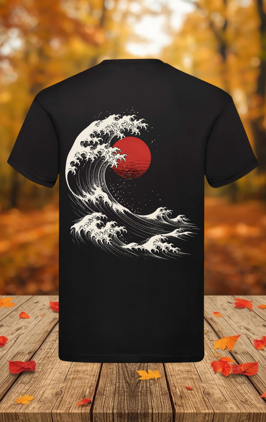 Sun and wave Tee